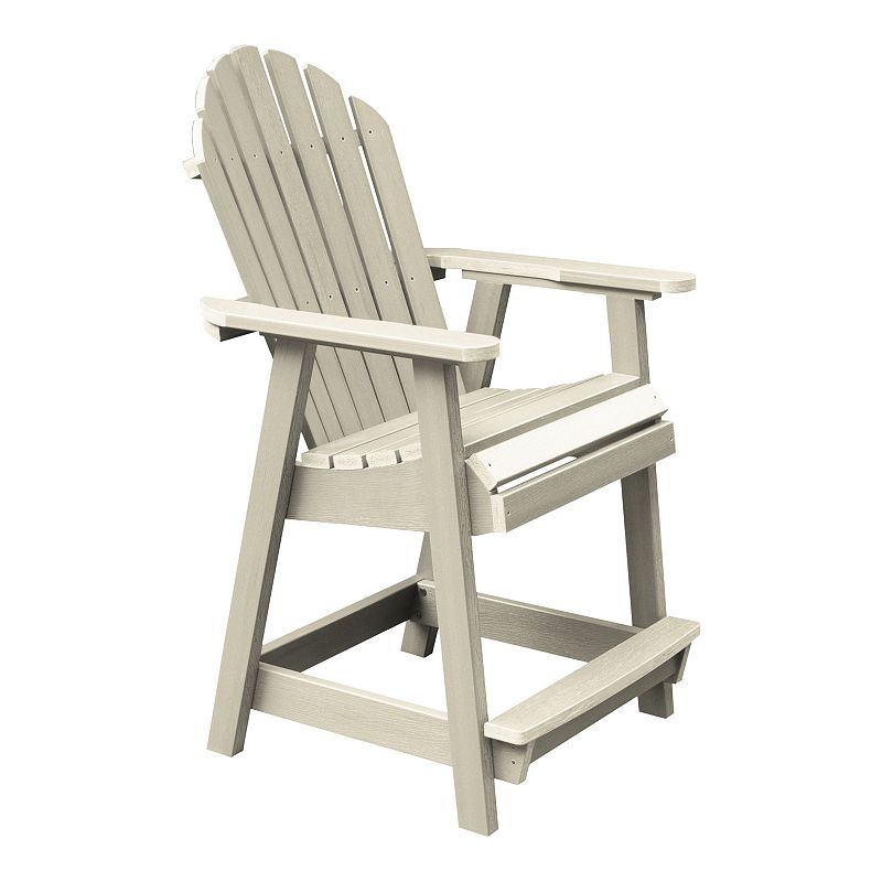 Highwood Hamilton Counter Deck Chair, White