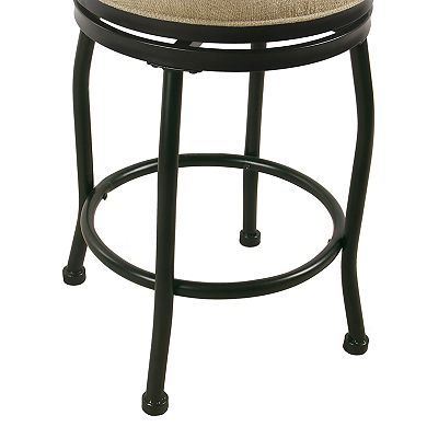 HomePop Swivel Counter Stool