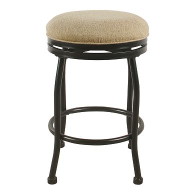 HomePop Swivel Counter Stool