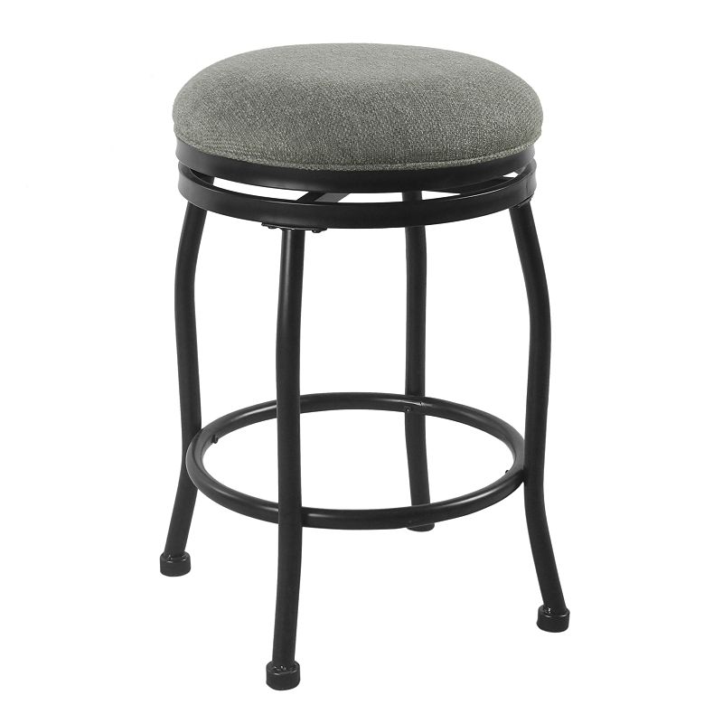 HomePop Swivel Counter Stool, Multicolor