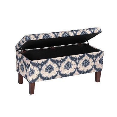HomePop Large Decorative Storage Bench
