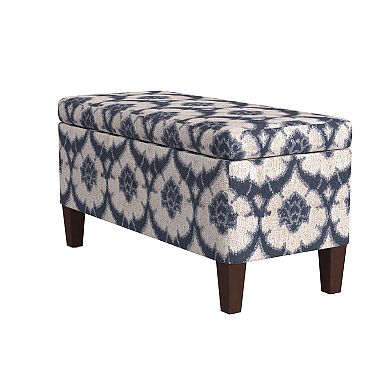 HomePop Large Decorative Storage Bench