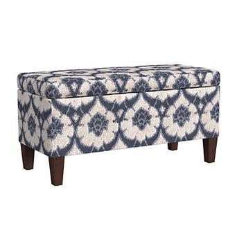 HomePop Large Decorative Storage Bench