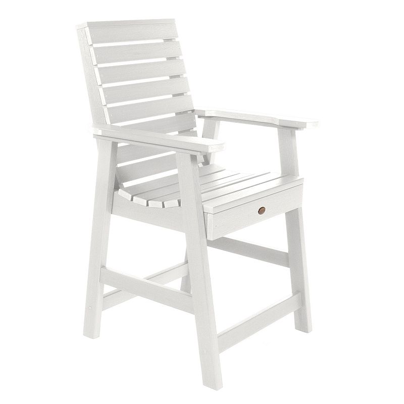 highwood Weatherly Counter Armchair, White