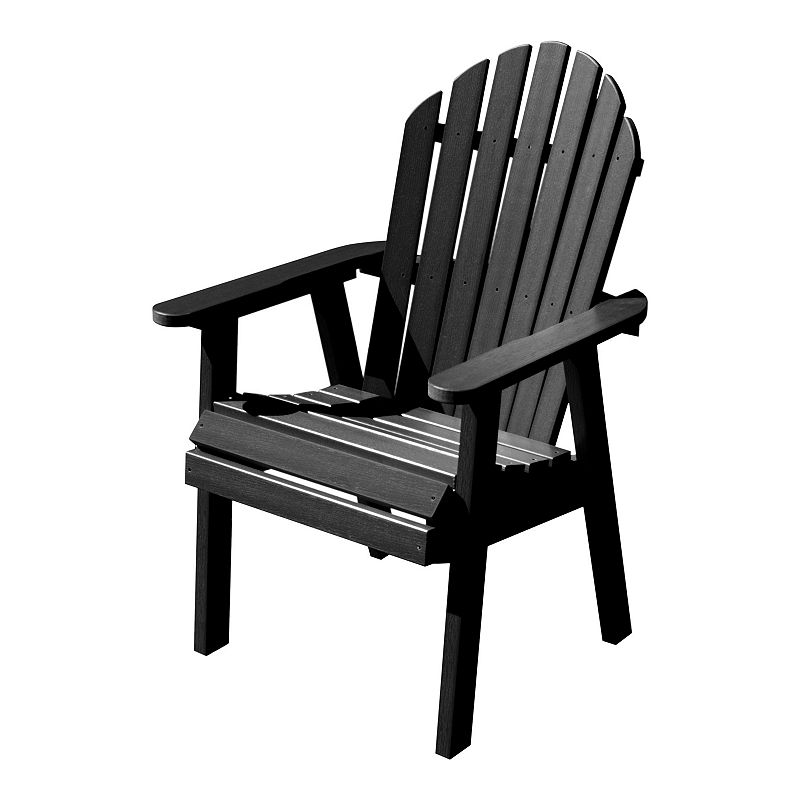 Highwood Hamilton Deck Chair, Black