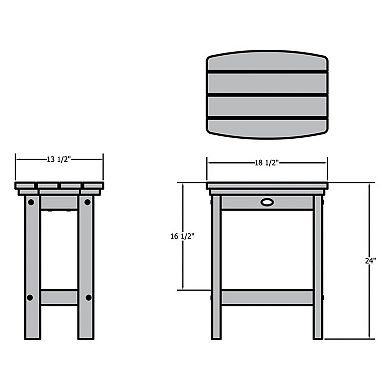 Highwood USA Lehigh Counter Height Stool