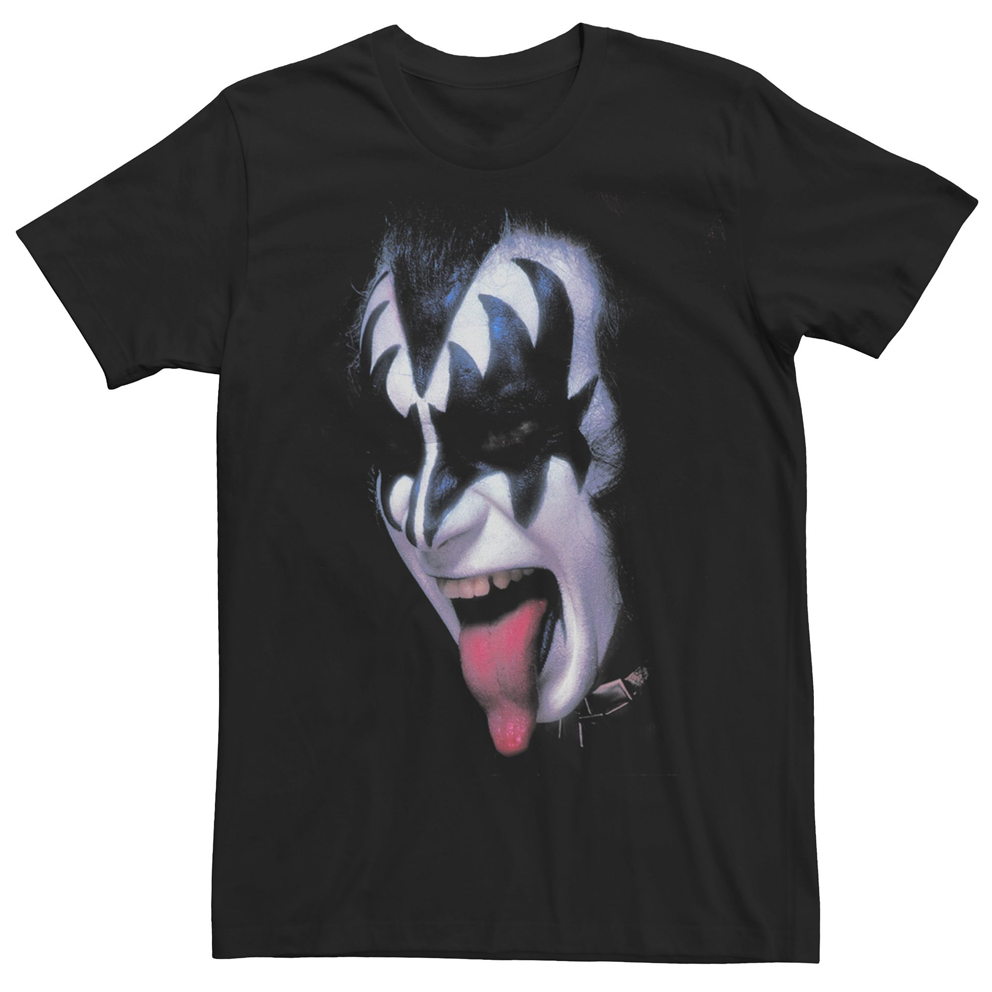 Mens Kiss Gene Simmons Tongue Tee, Size: Medium, Black