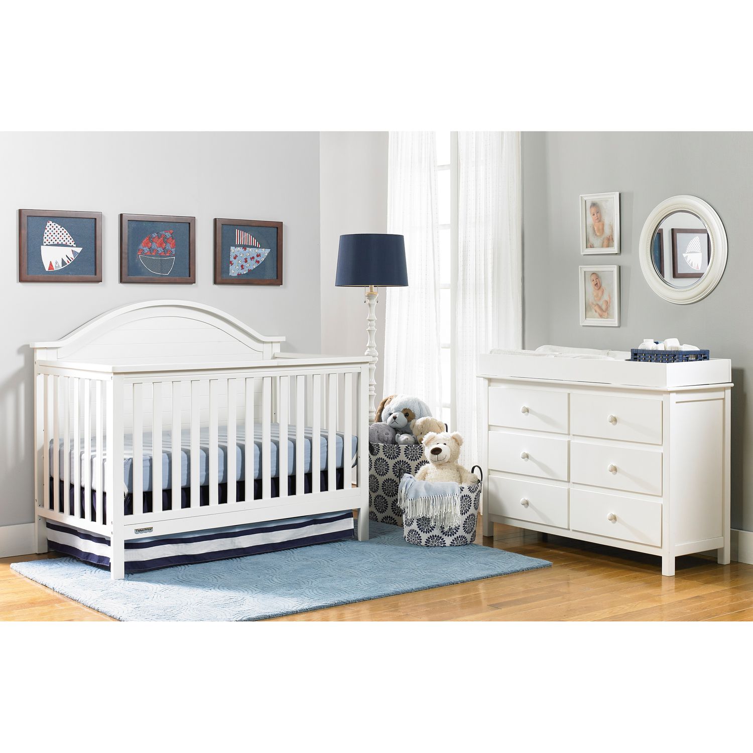 fisher price lucas crib