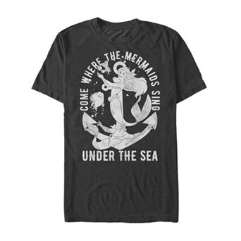 Men's Disney's The Little Mermaid Hip Mermaid Tee