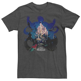 Men's Disney's The Little Mermaid Ursula Silhouette Tee