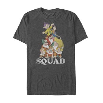 Men's Disney's Snow White Dwarf Squad Tee