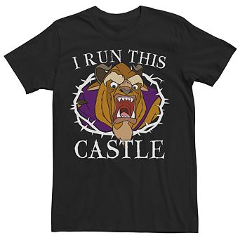 Men's Disney's Beauty and the Beast I Run This Castle Tee