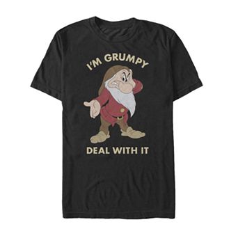 Men's Disney's Snow White and the Seven Dwarves Grumpy Deal Tee