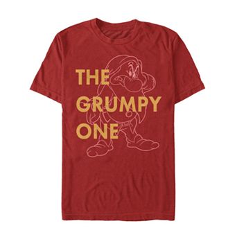 Men's Disney's Snow White and the Seven Dwarves Grumpy Dwarf Tee