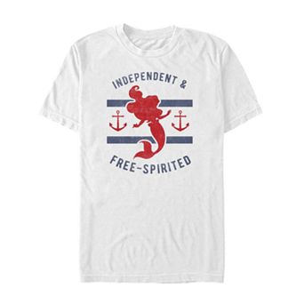 Men's Disney's The Little Mermaid Free Spirited Tee