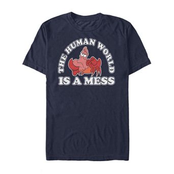 Men's The Little Mermaid World's A Mess Tee