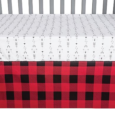 Trend Lab Peak-a-Bear 3 Piece Crib Bedding Set