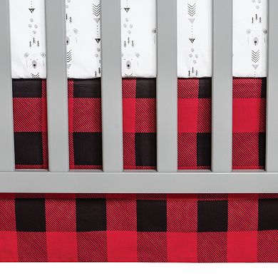 Trend Lab Peak-a-Bear 3 Piece Crib Bedding Set