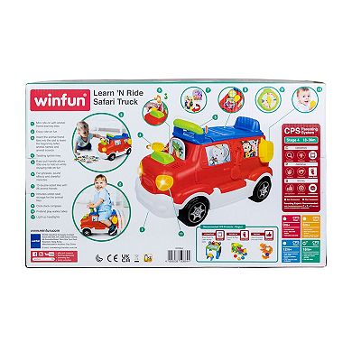 Winfun Learn 'N Ride Safari Truck