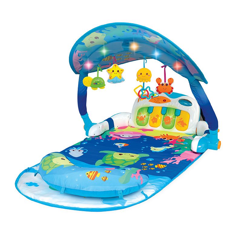 Winfun Magic Lights and Musical Play Gym, Multicolor