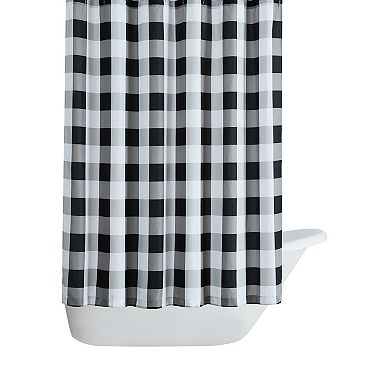 Truly Soft Everyday Buffalo Plaid Shower Curtain