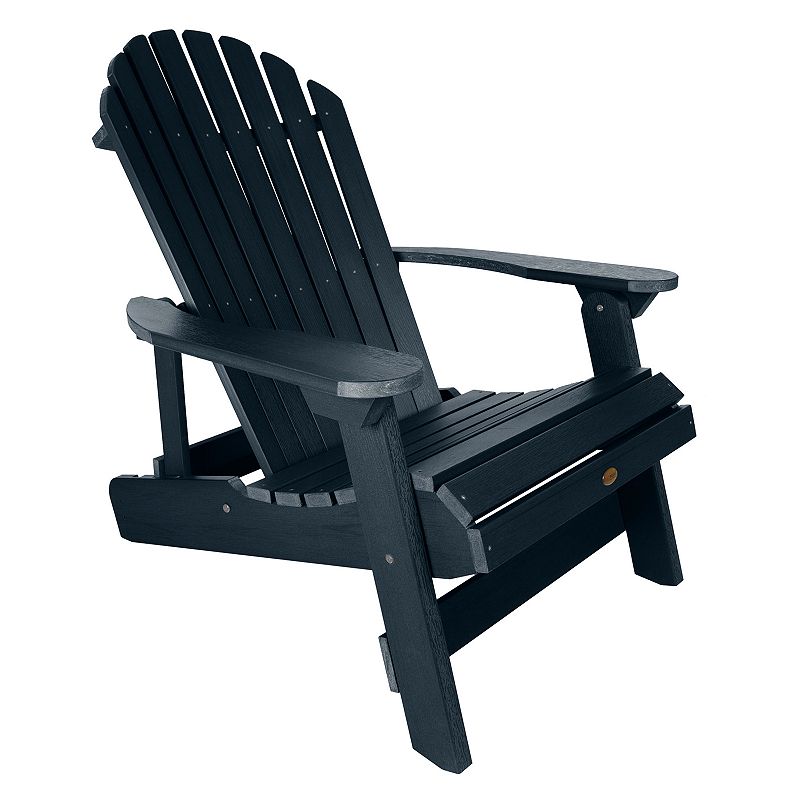 Highwood King Hamilton Folding & Reclining Adirondack Chair, Blue