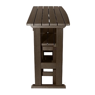 Highwood USA Lehigh 3-Piece Counter-Height Balcony Set