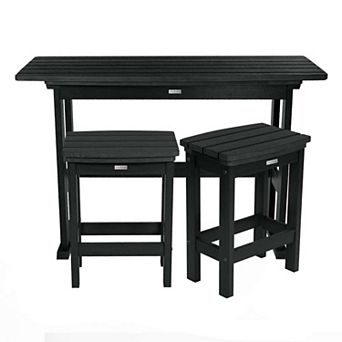 Highwood USA Lehigh 3 pc Counter-Height Balcony Set