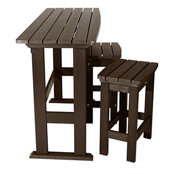 Highwood USA Lehigh 3 pc Counter-Height Balcony Set