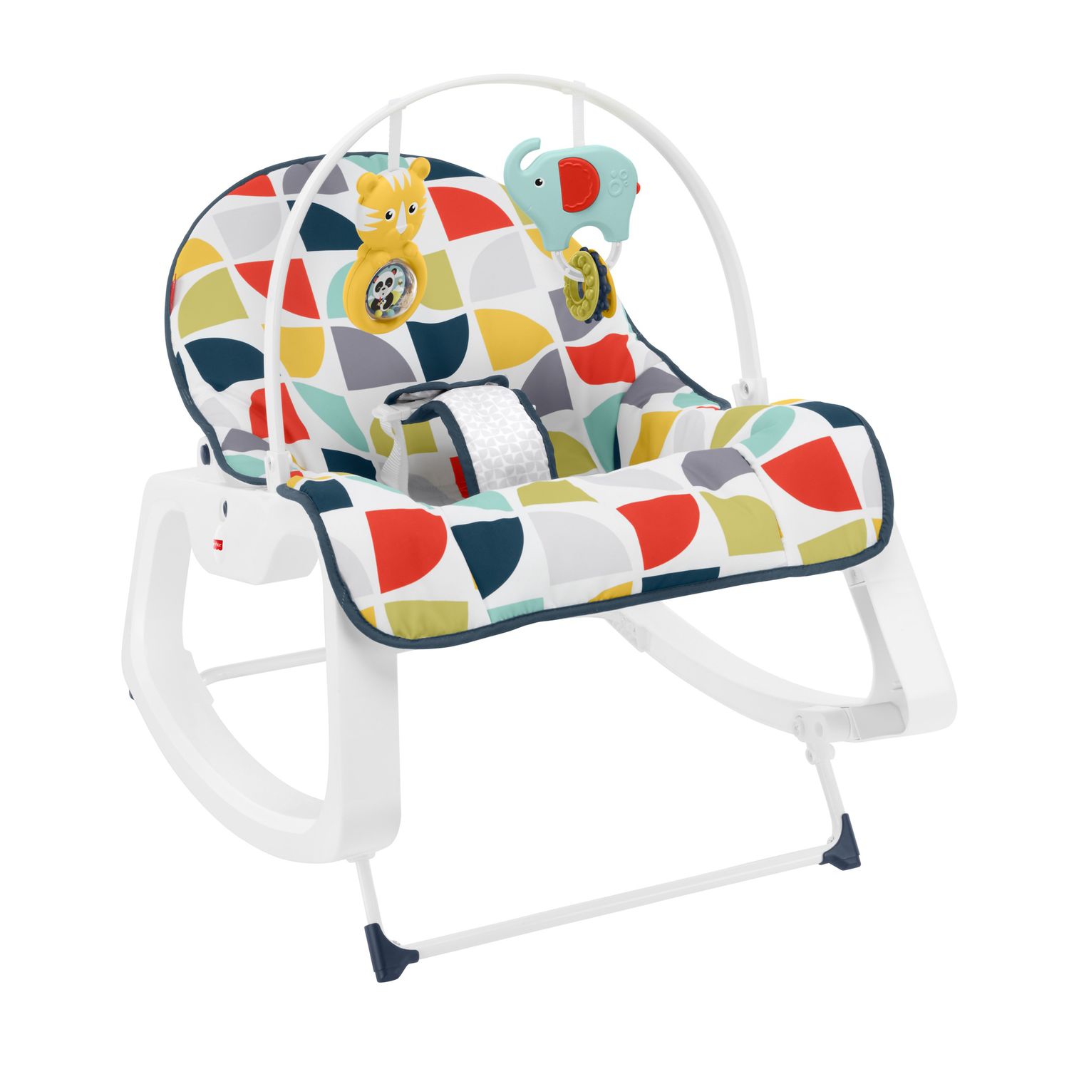 fisher price infant to toddler rocker tiny tea time