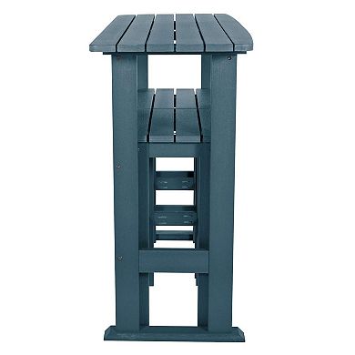 Highwood USA Lehigh 3-Piece Bar-Height Balcony Set