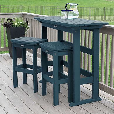 Highwood USA Lehigh 3-Piece Bar-Height Balcony Set