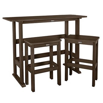 Highwood USA Lehigh 3 pc Bar-Height Balcony Set