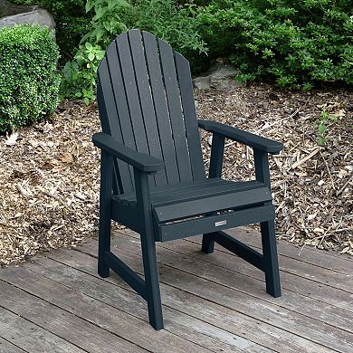 Highwood USA 2 Hamilton Deck Chairs with 1 Adirondack Side Table