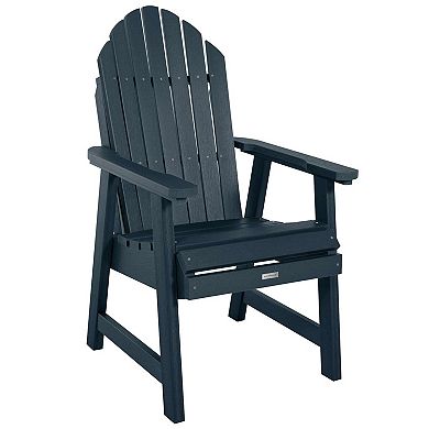 Highwood USA 2 Hamilton Deck Chairs with 1 Adirondack Side Table