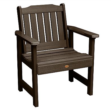 Highwood USA 2 Lehigh Garden Chairs with 1 Folding Side Table