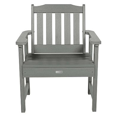 Highwood USA 2 Lehigh Garden Chairs with 1 Folding Side Table