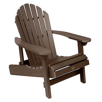 Highwood USA Hamilton Folding & Reclining Adirondack with Folding Ottoman