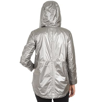 Women's Fleet Street Hooded Metallic Jacket