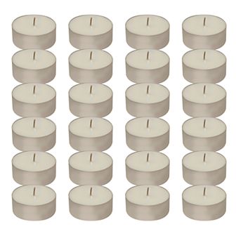 LumaBase 24 ct Extra Large Citronella Tea Light Candles