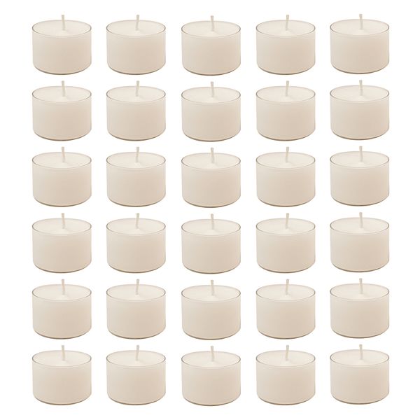 LumaBase 30pc. Extended Burn Tea Light Candles