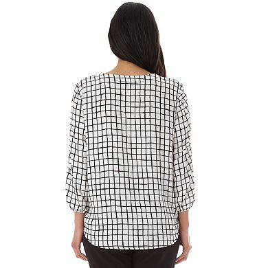 Women's Apt. 9® Cold Shoulder Surplice Top