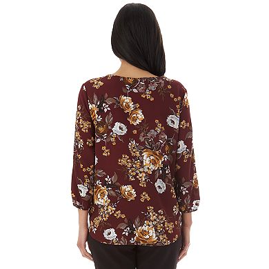 Women's Apt. 9® Cold Shoulder Surplice Top