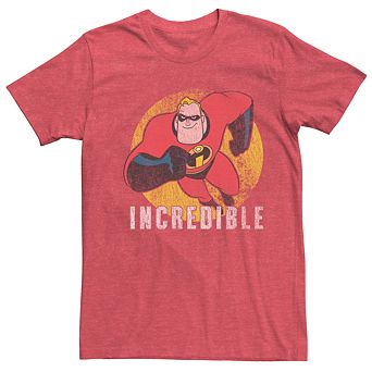 Disney / Pixar's The Incredibles Mr. Incredible Men's Run Distress Tee