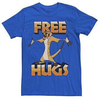Men's Disney's The Lion King Timon Hugs Tee
