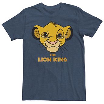 Men's Disney's The Lion King Simba Smile Face Tee