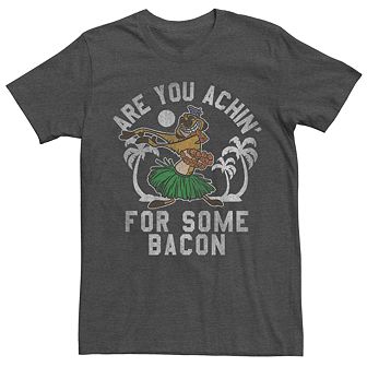 Men's Disney's The Lion King Timon Achin' For Some Bacon Tee