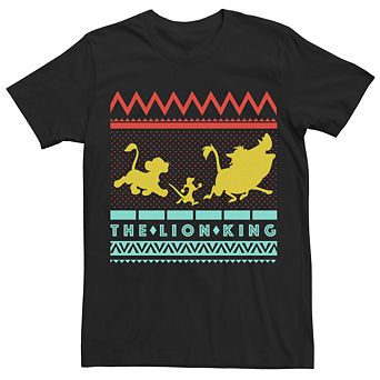 Men's Disney's The Lion King Retro Group Walking Tee