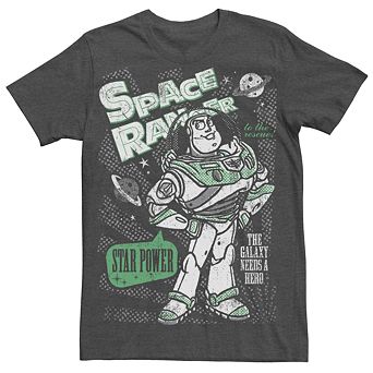 Men's Disney / Pixar's Toy Story Buzz Lightyear Retro Space Ranger Tee