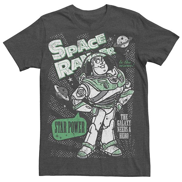 Men's Disney / Pixar's Toy Story Buzz Lightyear Retro Space Ranger Tee